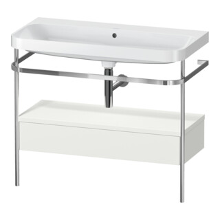 Duravit Möbelwaschtisch-Kombi Happy D.2 Plus 97,5x49cm, o HL, No w m, m Kons, 1 Lad