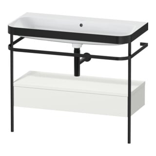 Duravit Möbelwaschtisch-Kombi Happy D.2 Plus 97,5x49cm, o HL, No w m, m Konso, 1 Lad