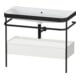 Duravit Möbelwaschtisch-Kombi Happy D.2 Plus 97,5x49cm, o HL, No w m, m Konso, 1 Lad-1