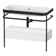 Duravit Möbelwaschtisch-Kombi Happy D.2 Plus 97,5x49cm, o HL, No w m, m Konso, 1 Lad