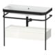 Duravit Möbelwaschtisch-Kombi Happy D.2 Plus 97,5x49cm, o HL, w g, m Konso, 1 Lad-1