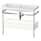 Duravit Möbelwaschtisch-Kombi Happy D.2 Plus 97,5x49cm, o HL, w m, m Kons, 1 Lad-1