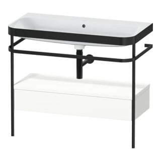 Duravit Möbelwaschtisch-Kombi Happy D.2 Plus 97,5x49cm, o HL, w m, m Konso, 1 Lad