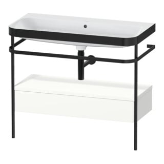 Duravit Möbelwaschtisch-Kombi Happy D.2 Plus 97,5x49cm, o HL, w m, m Konso, 1 Lad