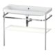 Duravit Möbelwaschtisch-Kombi Happy D.2 Plus 97,5x49cm, o. HL, we s-matt, m Konsole-1
