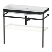 Duravit Möbelwaschtisch-Kombi Happy D.2 Plus 97,5x49cm, o. HL, we s-matt, m Konsole