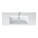Duravit Möbelwaschtisch Me by Starck 123x49cm, we, m HL, ÜL, Hahnlochbank-1