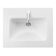 Duravit Möbelwaschtisch Me by Starck 53x43cm, we s-matt, m HL, ÜL, HLB-1