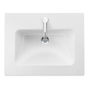 Duravit Möbelwaschtisch Me by Starck 53x43cm, we s-matt, m HL, ÜL, HLB