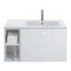 Duravit Möbelwaschtisch Me by Starck 830x490mm, asy, B r, m ÜL, HLB, 1 HL, we-1