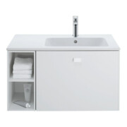 Duravit Möbelwaschtisch Me by Starck 830x490mm, asy, B r, m ÜL, HLB, 1 HL, we