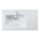 Duravit Möbelwaschtisch Me by Starck 83x49cm, B L, m Ü, HLB, 1 L, w m, WG-3