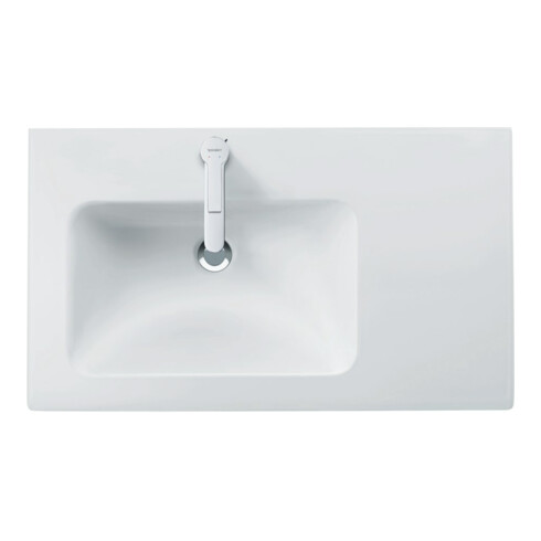 Duravit Möbelwaschtisch Me by Starck 83x49cm, B L, m Ü, HLB, 1 L, w m, WG