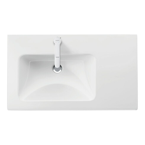 Duravit Möbelwaschtisch Me by Starck 83x49cm, B L, m Ü, HLB, 1 L, w m, WG