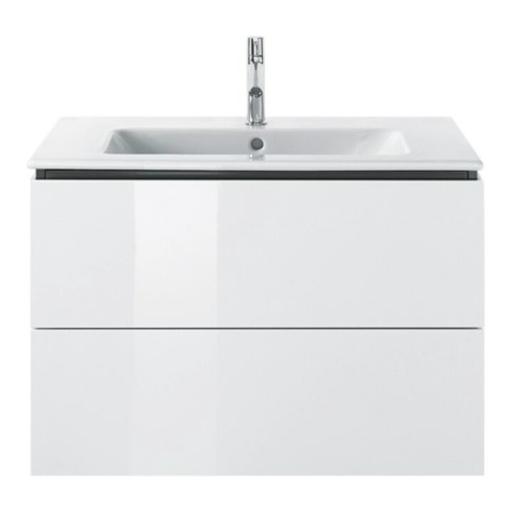 Duravit Möbelwaschtisch Me by Starck 83x49cm, we, m HL, ÜL, Hahnlochbank