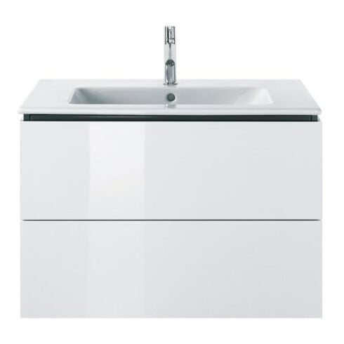 Duravit Möbelwaschtisch Me by Starck 83x49cm, we, m HL, ÜL, Hahnlochbank