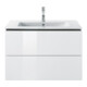 Duravit Möbelwaschtisch Me by Starck 83x49cm, we WG, m HL, ÜL, Hahnlochbank-5