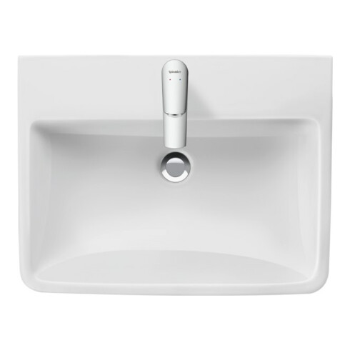 Duravit Möbelwaschtisch No. 1 65x46cm, we, m HL, ÜL, Hahnlochbank