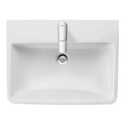 Duravit Möbelwaschtisch No. 1 65x46cm, we, m HL, ÜL, Hahnlochbank