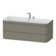 Duravit Möbelwaschtisch-Unterschrank Happy D.2 Plus 117,5x49cm, 2 La, 2 HL, steingrau s-matt-1