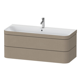 Duravit Möbelwaschtisch-Unterschrank Happy D.2 Plus 117,5x49cm, 2 Schubk., 1 HL, leinen