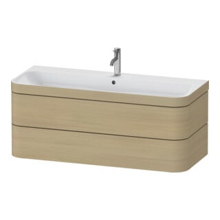 Duravit Möbelwaschtisch-Unterschrank Happy D.2 Plus 117,5x49cm, 2 Schubk., 1 HL, Medit. Ei