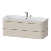 Duravit Möbelwaschtisch-Unterschrank Happy D.2 Plus 117,5x49cm, 2 Schubk., 2 HL, Tau matt