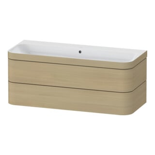 Duravit Möbelwaschtisch-Unterschrank Happy D.2 Plus 117,5x49cm, 2 Schubk., o. HL, Medit. Ei