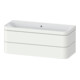 Duravit Möbelwaschtisch-Unterschrank Happy D.2 Plus 117,5x49cm, 2 Schubk., o. HL, we s-matt