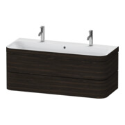 Duravit Möbelwaschtisch-Unterschrank Happy D.2 Plus 117,5x49cm, m 1 HL, 2 La, Nussb geb.-1