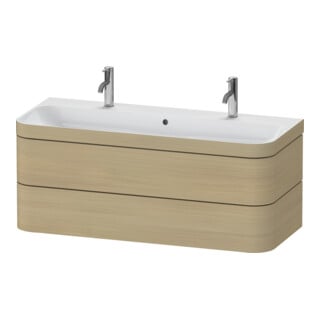 Duravit Möbelwaschtisch-Unterschrank Happy D.2 Plus 117,5x49cm, m 1 HL, 2 Schubk., Medit. Ei