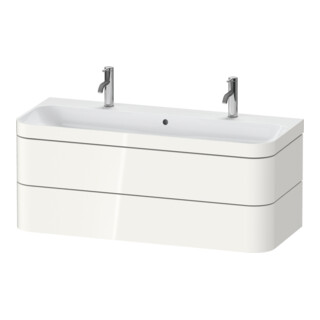 Duravit Möbelwaschtisch-Unterschrank Happy D.2 Plus 117,5x49cm, m 1 HL, 2 Schubk., we hgl
