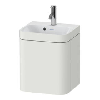 Duravit Möbelwaschtisch-Unterschrank Happy D.2 Plus 40x36cm, 1 T, An li, m HL, No we s-matt