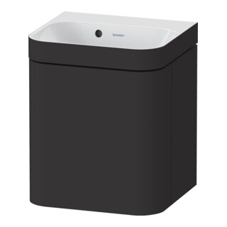 Duravit Möbelwaschtisch-Unterschrank Happy D.2 Plus 40x36cm, 1 T, An li, o. HL, graph matt