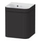 Duravit Möbelwaschtisch-Unterschrank Happy D.2 Plus 40x36cm, 1 T, An li, o. HL, graph matt