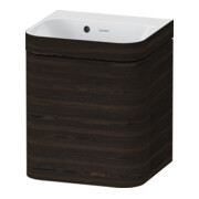 Duravit Möbelwaschtisch-Unterschrank Happy D.2 Plus 40x36cm, 1 T, An li, o. HL, Nussb geb.-1