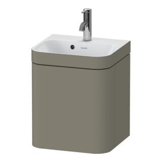 Duravit Möbelwaschtisch-Unterschrank Happy D.2 Plus 40x36cm, 1 T, An r, m HL, st-g s-matt