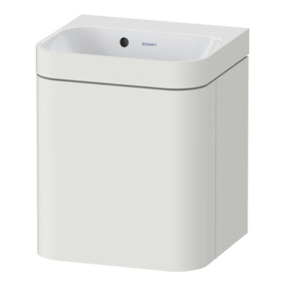Duravit Möbelwaschtisch-Unterschrank Happy D.2 Plus 40x36cm, 1 T, An r, o HL, Nord we s-matt