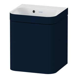Duravit Möbelwaschtisch-Unterschrank Happy D.2 Plus 40x36cm, 1 T, An re, o. HL, blau s-matt