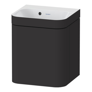 Duravit Möbelwaschtisch-Unterschrank Happy D.2 Plus 40x36cm, 1 T, An re, o. HL, graph matt