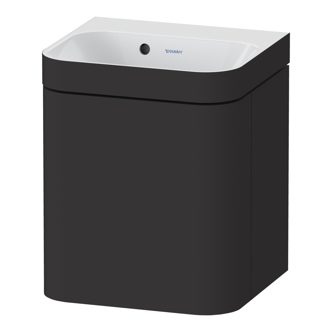 Duravit Möbelwaschtisch-Unterschrank Happy D.2 Plus 40x36cm, 1 T, An re, o. HL, graph matt