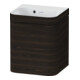 Duravit Möbelwaschtisch-Unterschrank Happy D.2 Plus 40x36cm, 1 T, An re, o. HL, Nussb geb.-1