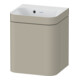 Duravit Möbelwaschtisch-Unterschrank Happy D.2 Plus 40x36cm, 1 T, An re, o. HL, Tau s-matt