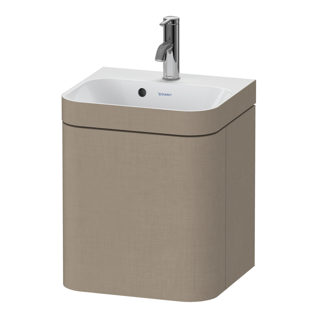 Duravit Möbelwaschtisch-Unterschrank Happy D.2 Plus 40x36cm, 1 T., Anschl li, m HL, leinen