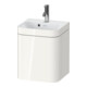 Duravit Möbelwaschtisch-Unterschrank Happy D.2 Plus 40x36cm, 1 T., Anschl li, m HL, we hgl