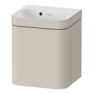 Duravit Möbelwaschtisch-Unterschrank Happy D.2 Plus 40x36cm, 1 T, Anschl li, o. HL, Tau matt