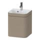 Duravit Möbelwaschtisch-Unterschrank Happy D.2 Plus 40x36cm, 1 T., Anschl re, m HL, leinen