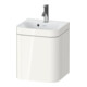 Duravit Möbelwaschtisch-Unterschrank Happy D.2 Plus 40x36cm, 1 T., Anschl re, m HL, we hgl
