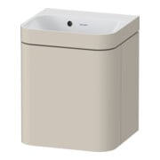 Duravit Möbelwaschtisch-Unterschrank Happy D.2 Plus 40x36cm, 1 T, Anschl re, o. HL, Tau matt
