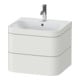 Duravit Möbelwaschtisch-Unterschrank Happy D.2 Plus 57,5x49cm, 1 HL, No we s-matt, 2 Schubk.-1